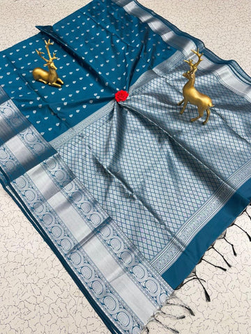 Semi silk [Bhutta saree]