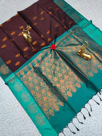 Semi silk [Bhutta saree]