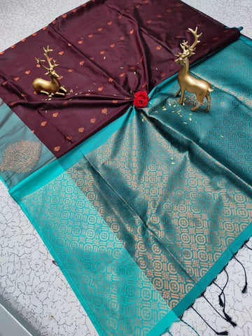 Semi silk [Bhutta saree]