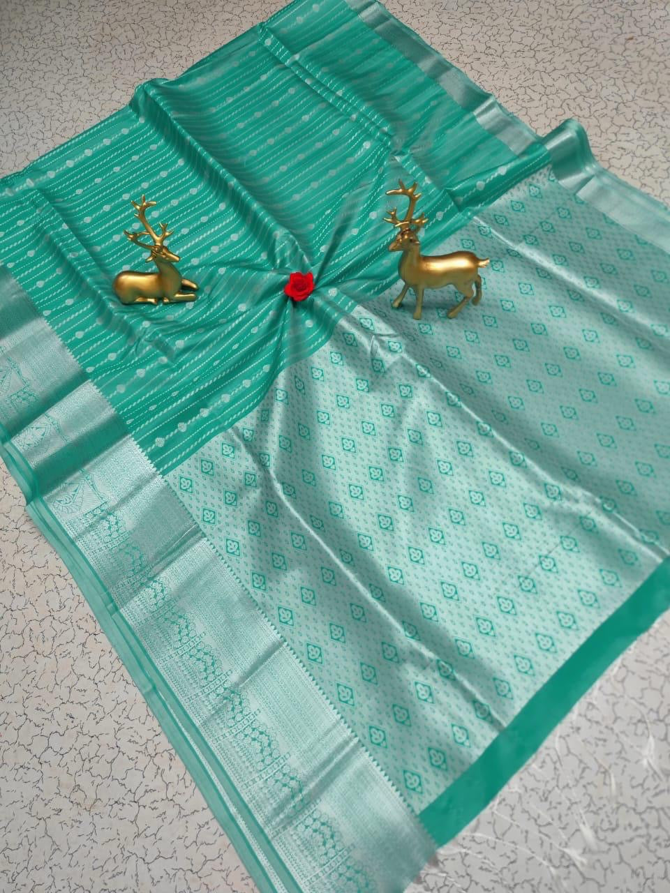 Semi silk [Bhutta saree]
