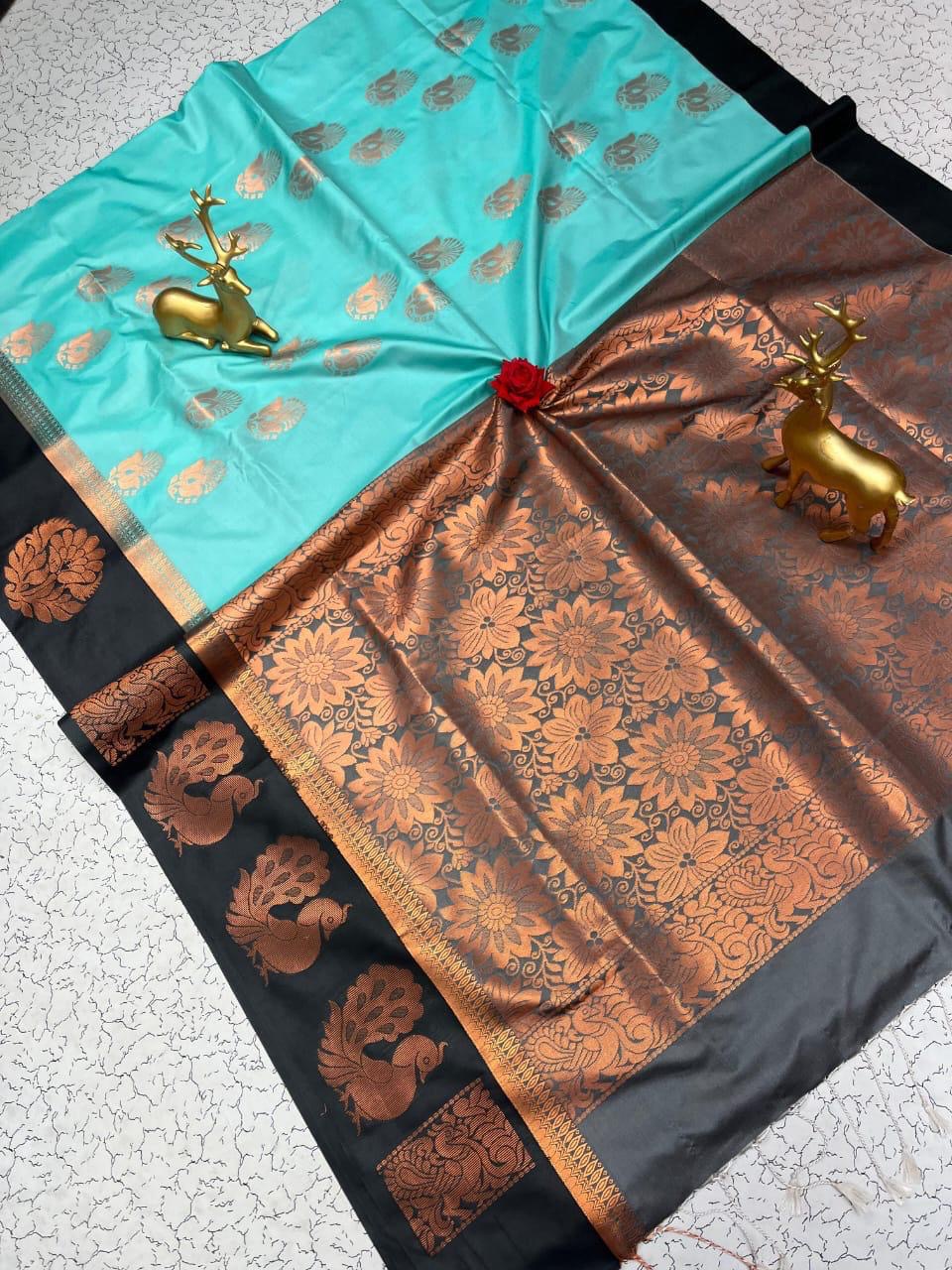 Semi silk [Bhutta saree]