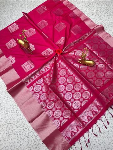 Semi silk [Bhutta saree]