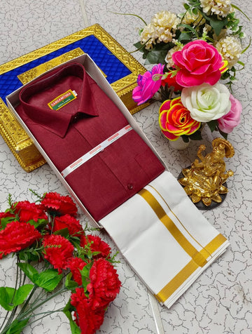 Dhoti and shirt set