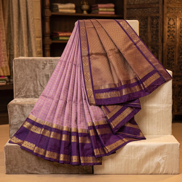 Korvai Checked Sarees