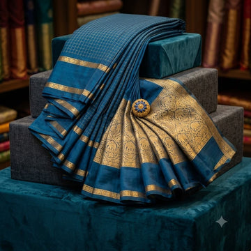 Arani checked premium (cotton)