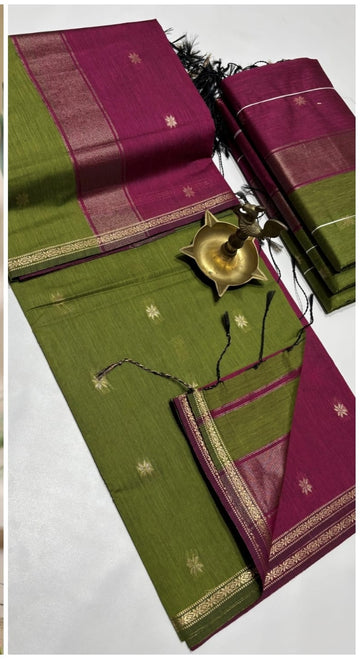 Maheshwari Cotton Saree