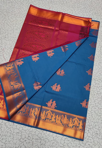 Pallakku Design Soft Silk