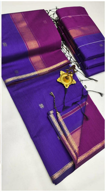 Maheshwari Cotton Saree