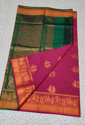 Pallakku Design Soft Silk