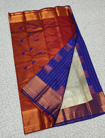 Dharmavaram Meena Work soft silk Sarees😍