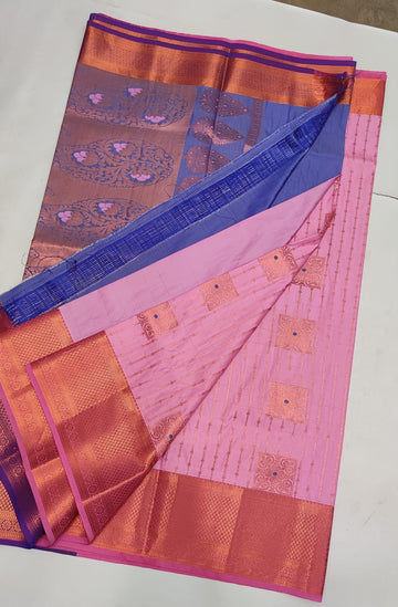 Dharmavaram Meena Work soft silk Sarees😍