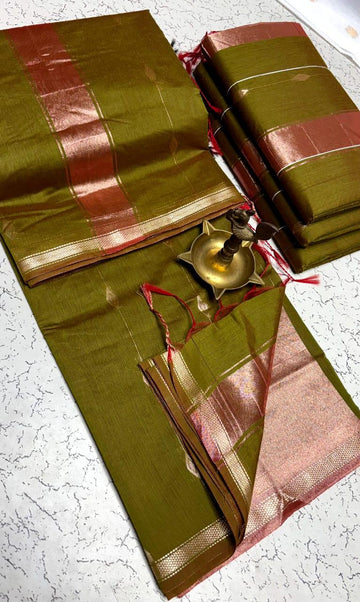 Maheshwari Cotton Saree