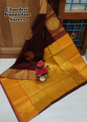 Chanderi Kuppadam Saree