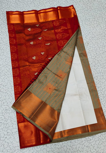 Dharmavaram Meena Work soft silk Sarees😍