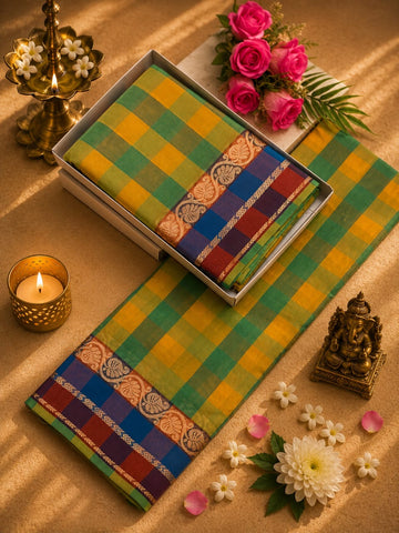 Chettinadu Cotton Saree