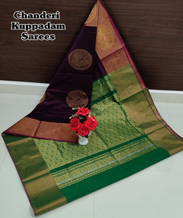Chanderi Kuppadam Saree