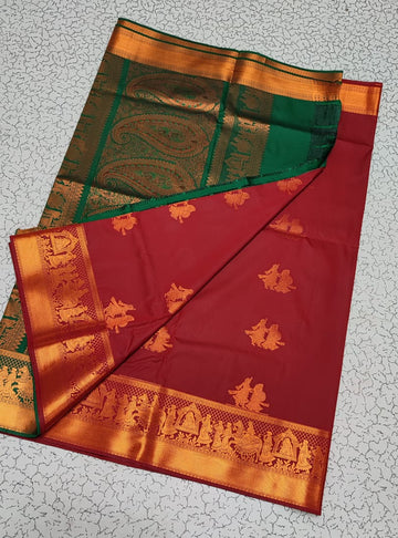 Pallakku Design Soft Silk