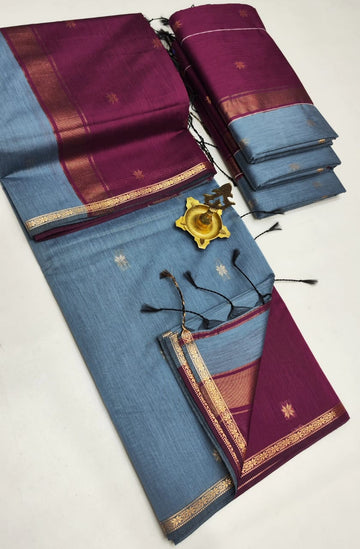 Maheshwari Cotton Saree