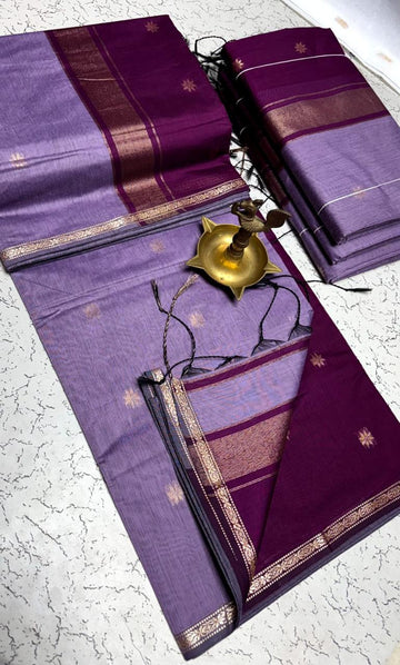 Maheshwari Cotton Saree