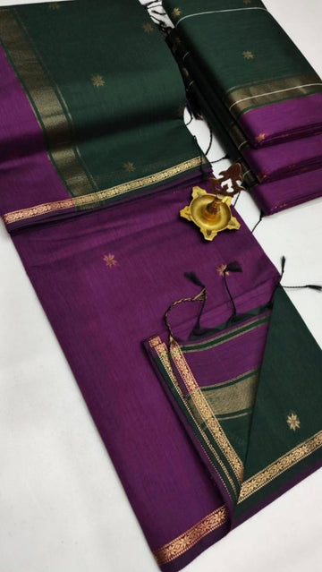 Maheshwari Cotton Saree