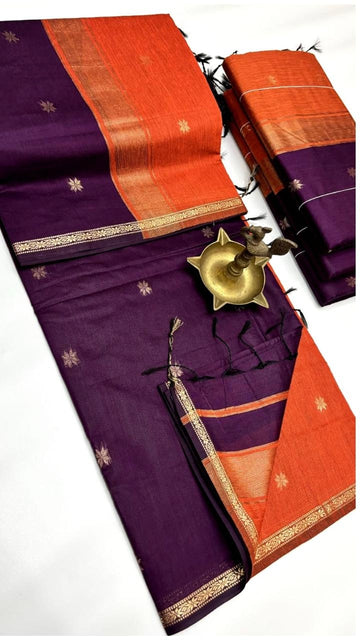 Maheshwari Cotton Saree