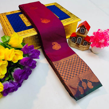 KANCHI ( Korvai Soft Silk Saree )