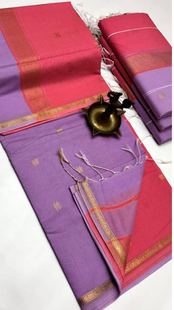 Maheshwari Cotton Saree