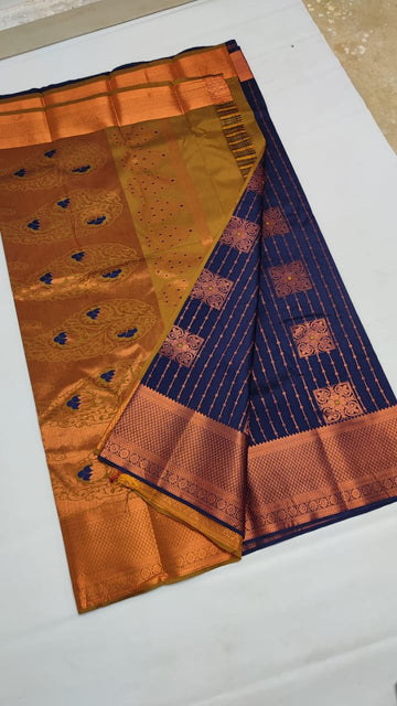 Dharmavaram Meena Work soft silk Sarees😍