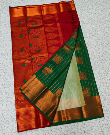 Dharmavaram Meena Work soft silk Sarees😍