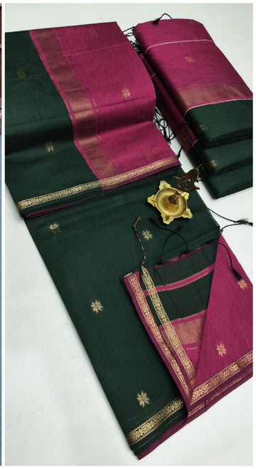 Maheshwari Cotton Saree