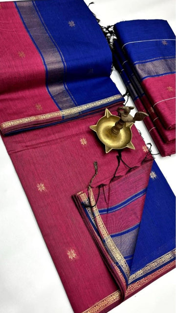 Maheshwari Cotton Saree