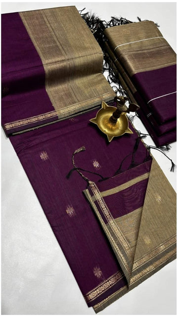 Maheshwari Cotton Saree