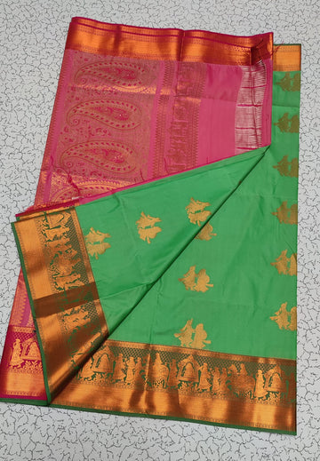 Pallakku Design Soft Silk