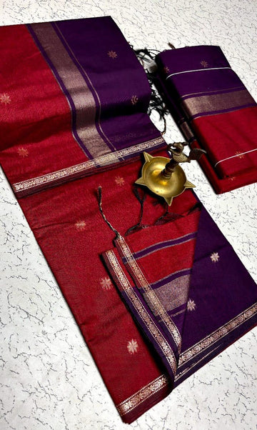 Maheshwari Cotton Saree