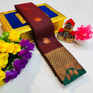 KANCHI ( Korvai Soft Silk Saree )