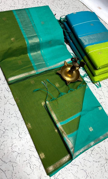 Maheshwari Cotton Saree