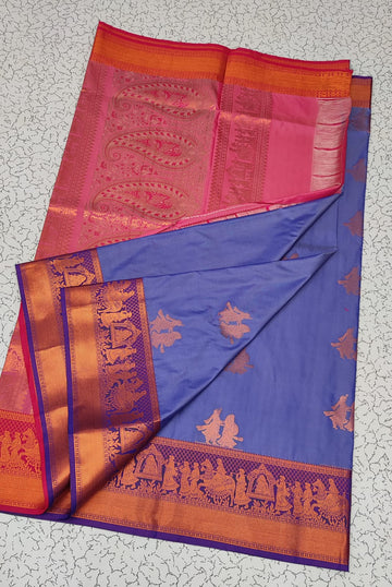 Pallakku Design Soft Silk
