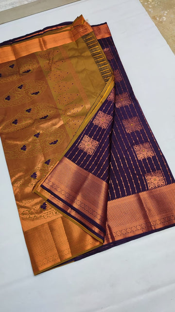 Dharmavaram Meena Work soft silk Sarees😍