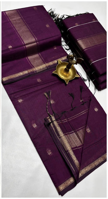 Maheshwari Cotton Saree