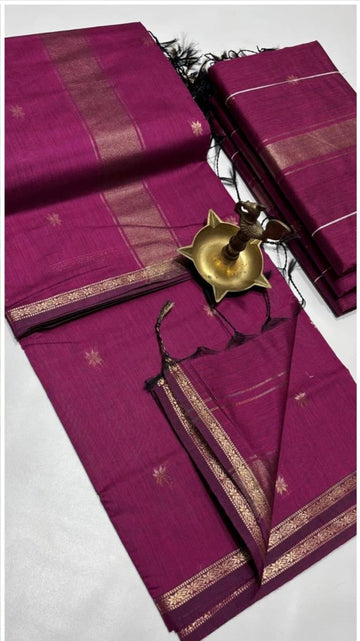 Maheshwari Cotton Saree