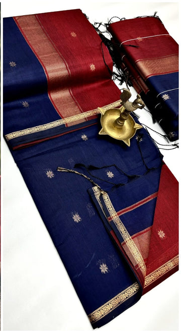 Maheshwari Cotton Saree