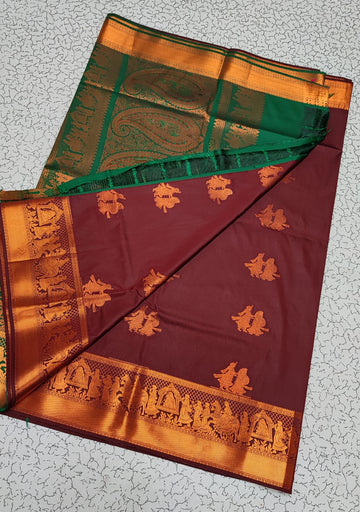 Pallakku Design Soft Silk