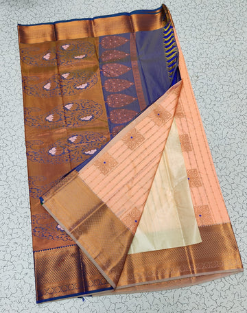 Dharmavaram Meena Work soft silk Sarees😍