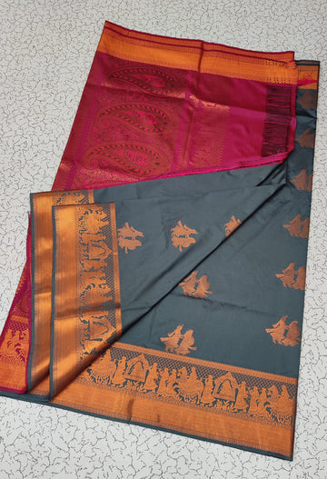Pallakku Design Soft Silk