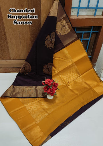 Chanderi Kuppadam Saree