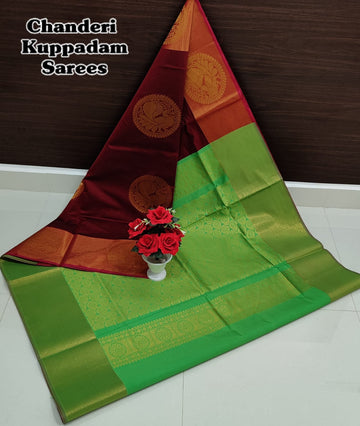 Chanderi Kuppadam Saree