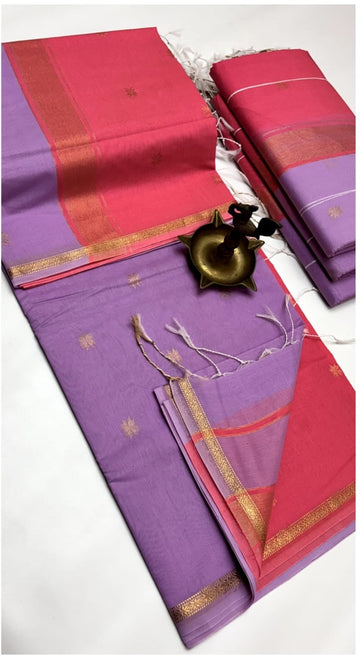Maheshwari Cotton Saree