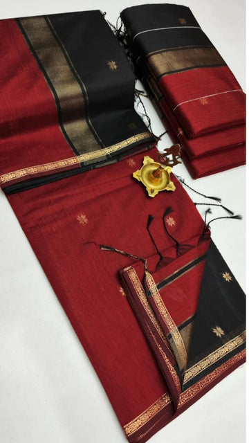 Maheshwari Cotton Saree