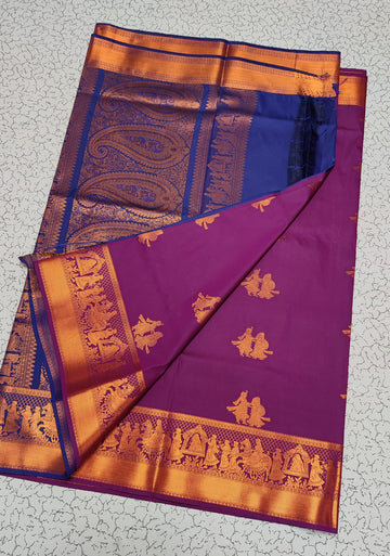 Pallakku Design Soft Silk