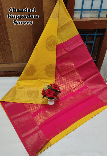 Chanderi Kuppadam Saree